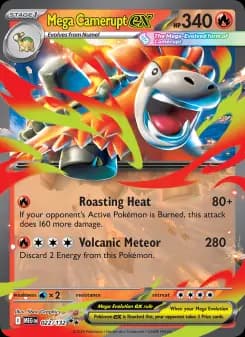 Carta Mega Camerupt ex