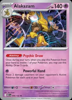 Carta Alakazam