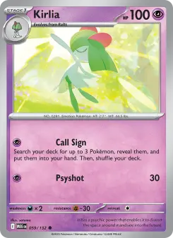 Carta Kirlia