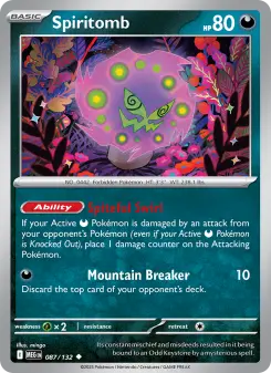 Carta Spiritomb
