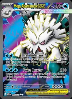 Carta Mega Abomasnow ex