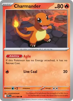 Carta Charmander