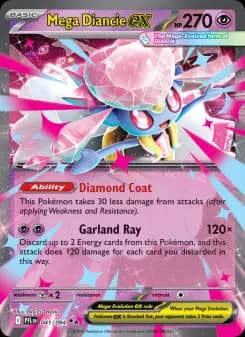 Carta Mega Diancie ex