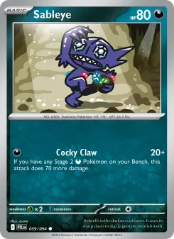 Carta Sableye