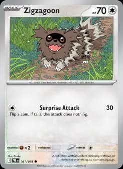 Carta Zigzagoon