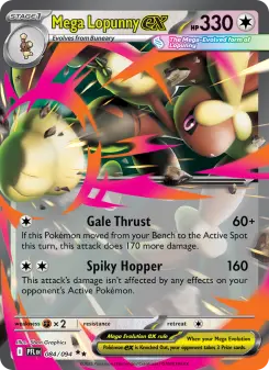 Carta Mega Lopunny ex