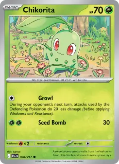 Carta Chikorita