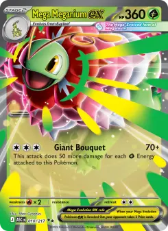Carta Mega Meganium ex