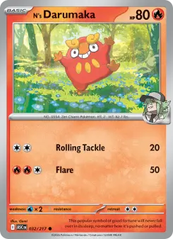 Carta N's Darumaka