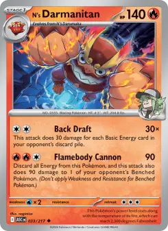 Carta N's Darmanitan
