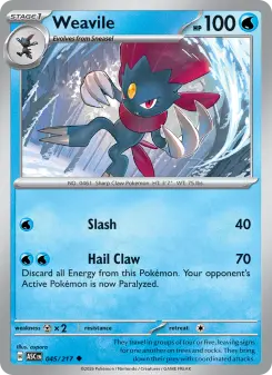Carta Weavile