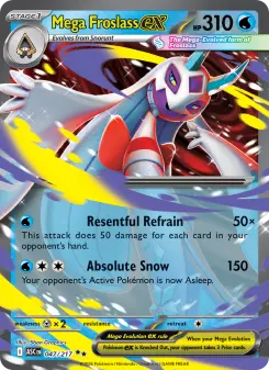 Carta Mega Froslass ex