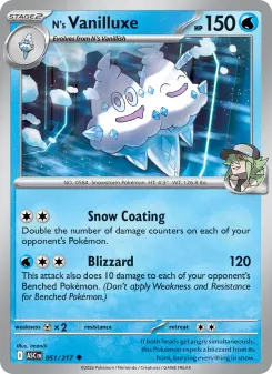 Carta N's Vanilluxe