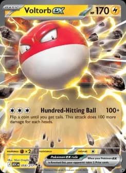 Carta Voltorb ex