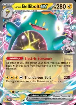 Carta Iono's Bellibolt ex