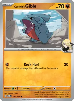 Carta Cynthia's Gible