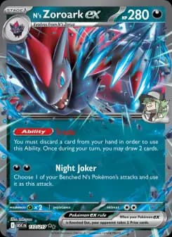 Carta N's Zoroark ex