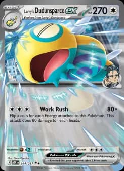 Carta Larry's Dudunsparce ex
