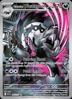 Carta Galarian Obstagoon