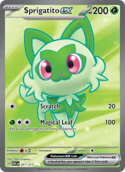 Carta Sprigatito ex