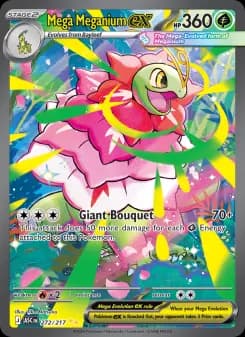 Carta Mega Meganium ex