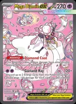 Carta Mega Diancie ex