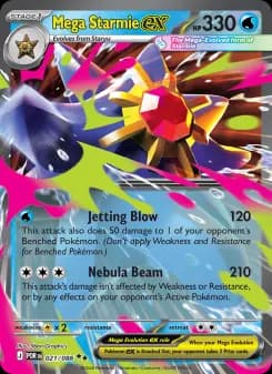 Carta Mega Starmie ex