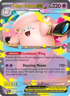 Carta Mega Clefable ex