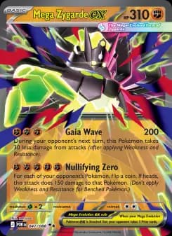 Carta Mega Zygarde ex