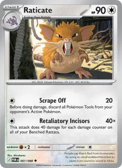 Carta Raticate