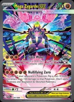 Carta Mega Zygarde ex