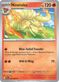 Carta Ninetales
