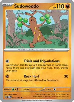 Carta Sudowoodo