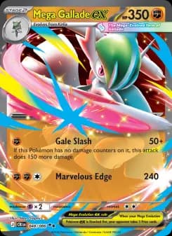 Carta Mega Gallade ex