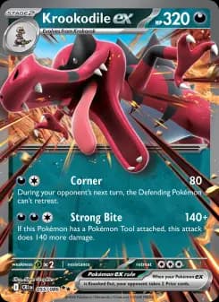 Carta Krookodile ex