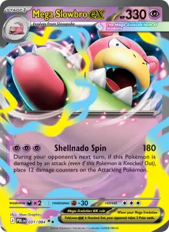 Carta Mega Slowbro ex