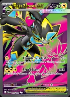 Carta Mega Zeraora ex