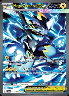 Carta Mega Zeraora ex