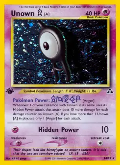Carta Unown [A]