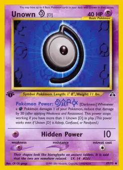 Carta Unown [D]
