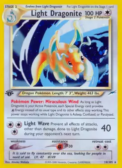 Carta Light Dragonite