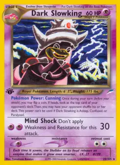 Carta Dark Slowking