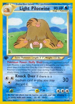 Carta Light Piloswine