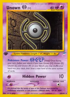Carta Unown [H]