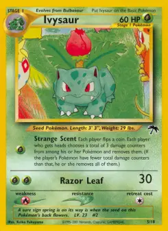 Carta Ivysaur