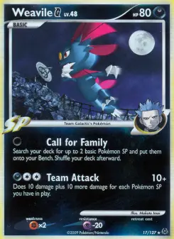 Carta Weavile G