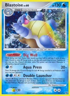 Carta Blastoise