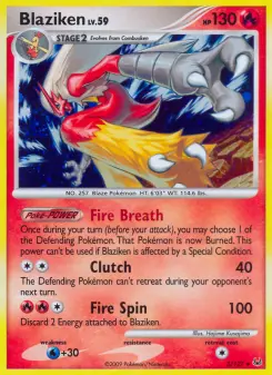 Carta Blaziken