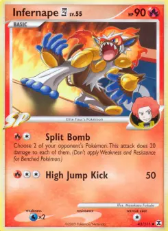 Carta Infernape 4