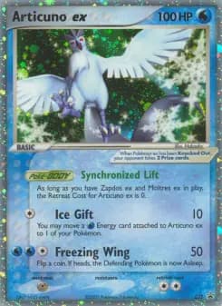 Carta Articuno ex